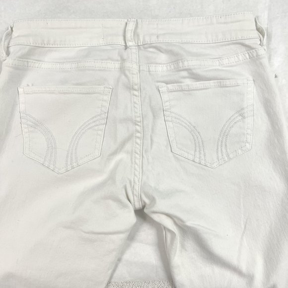 Hollister Super Skinny White Jeans - Sz 26 - Picture 2 of 3